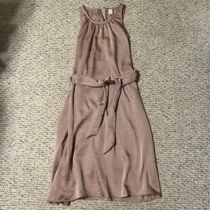 Old navy silky dusty rose dress size small